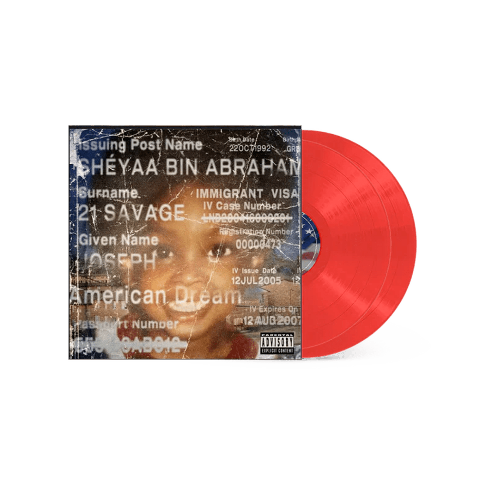 21 Savage - American Dream Red Double-Vinyl
