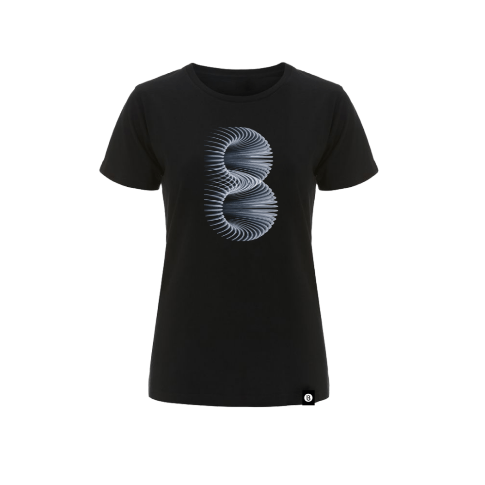 Bedrock Music - Bedrock Vortex Ladies T-Shirt Black