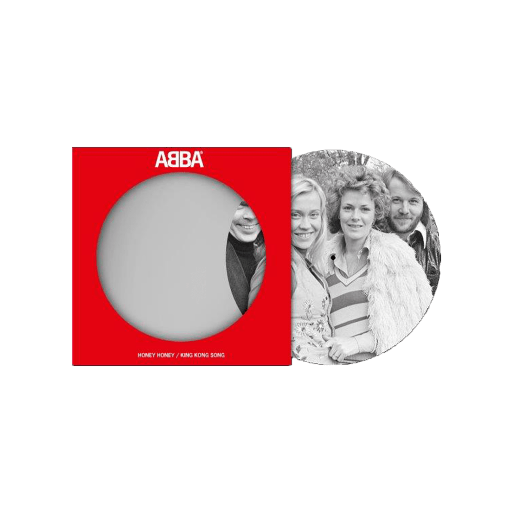 Abba - Honey Honey (English) / King Kong Song Picture Disc 7 Inch Vinyl
