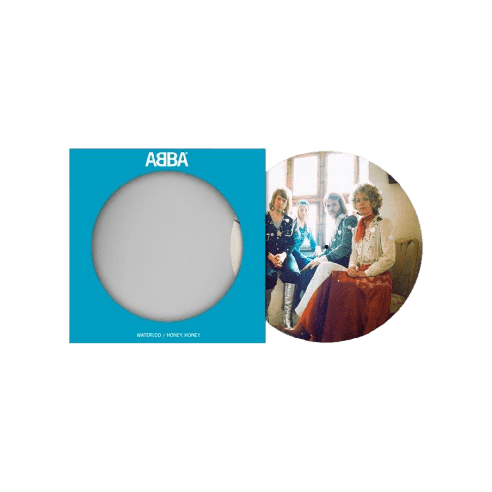 Abba - Waterloo (Swedish) / Honey Honey (Swedish) Picture Disc 7 Inch Vinyl
