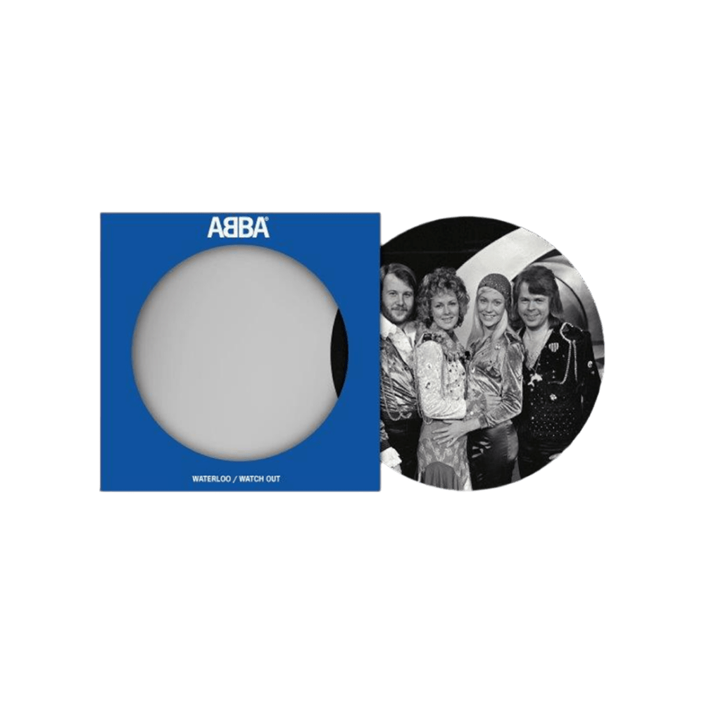 Abba - Waterloo / Watch Out Picture Disc 7 Inch Vinyl