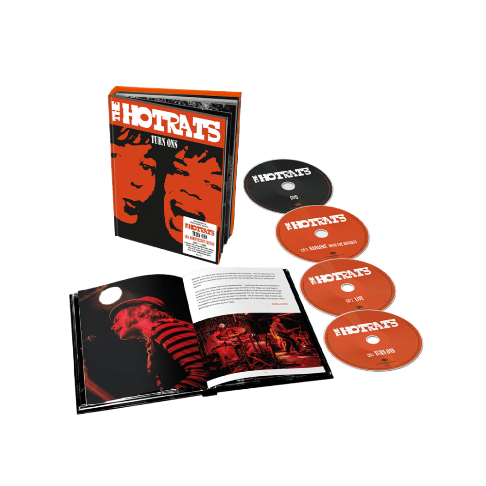 The Hotrats - Turn Ons 10th Anniversary 3CD DVD CD/DVD