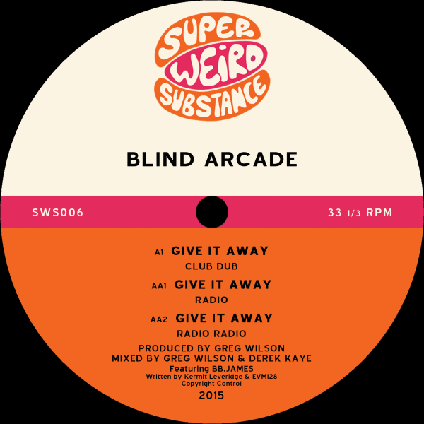 Blind Arcade - Give It Away 12 Inch