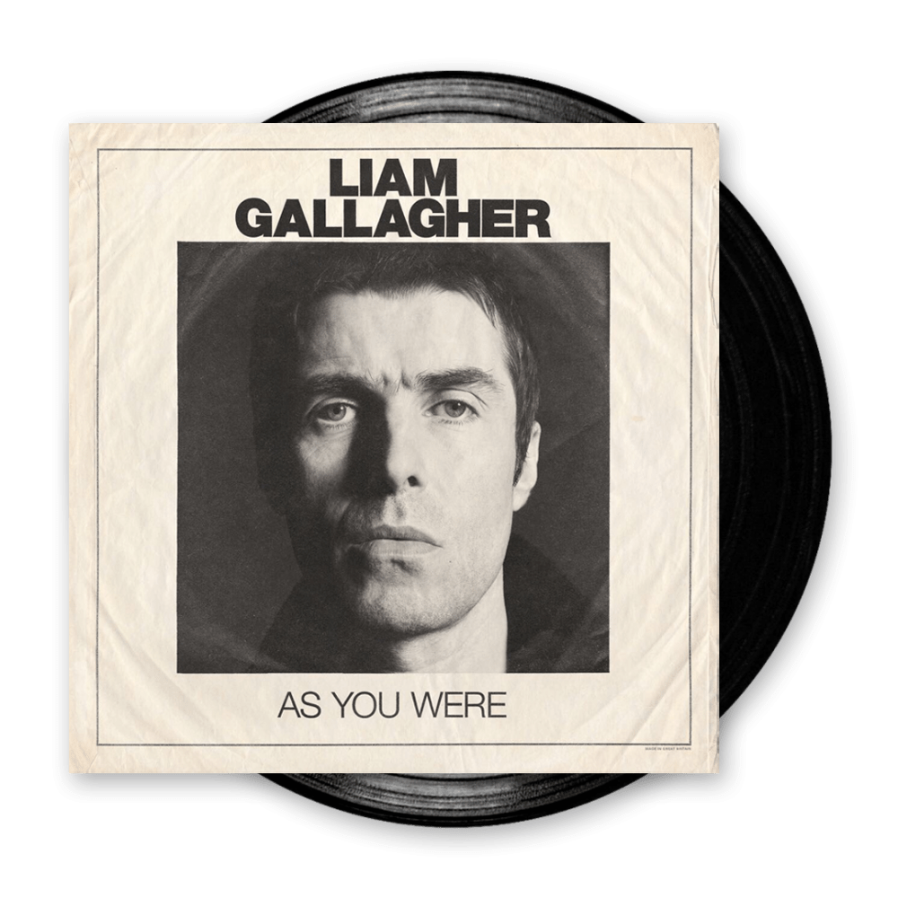 Liam Gallagher - As You Were Black Vinyl LP Heavyweight LP