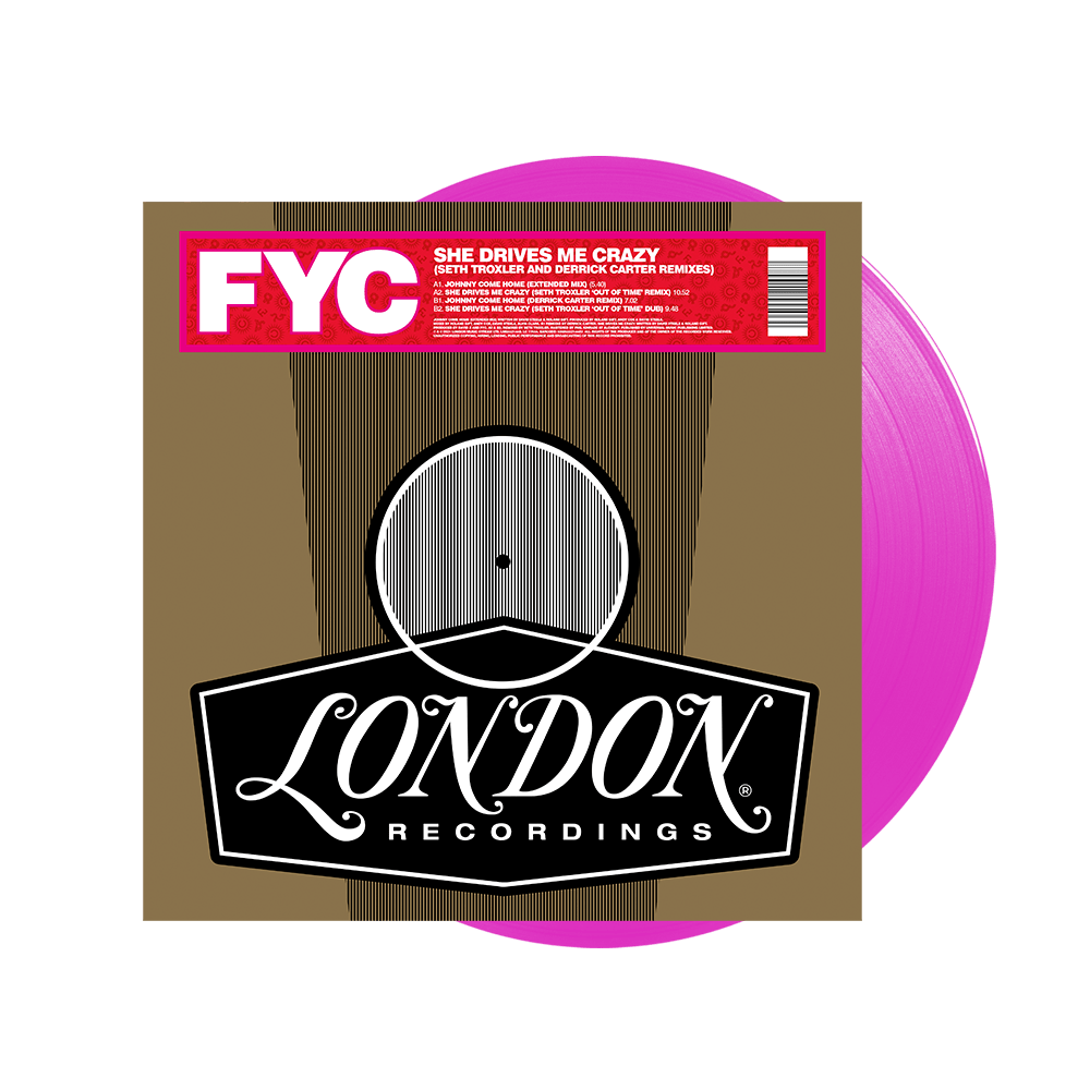 Fine Young Cannibals - She Drives Me Crazy (feat. Derrick Carter & Seth Troxler) RSD 2021 Pink 12 Inch Vinyl