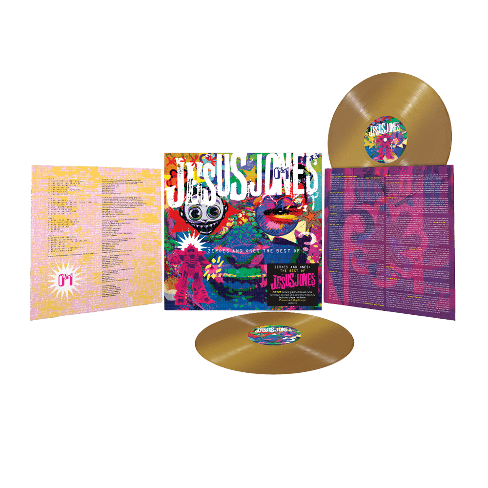 Jesus Jones - Zeroes And Ones - The Best Of Gold Double Vinyl