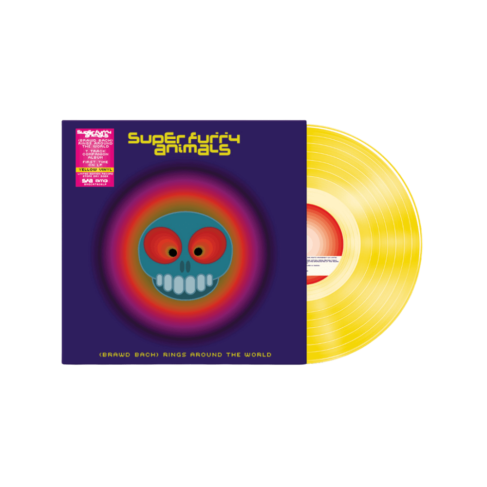 Super Furry Animals - Rings Around The World, B-Sides RSD 22 Yellow	 Vinyl