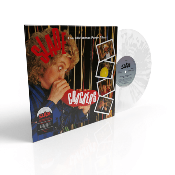 Slade - Crackers - The Christmas Party Album Deluxe Crackers Transparent & Smokey White Vinyl
