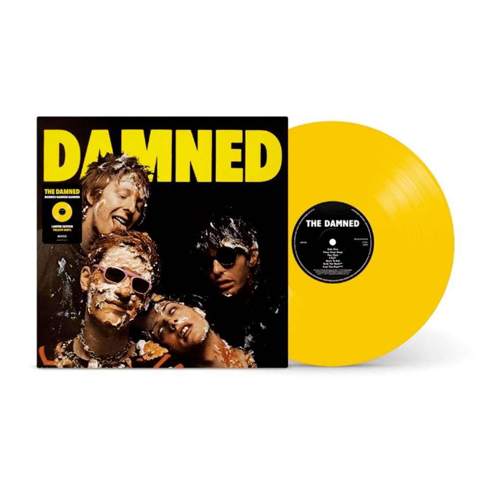The Damned - Damned Damned Damned NAD 22 Yellow Vinyl