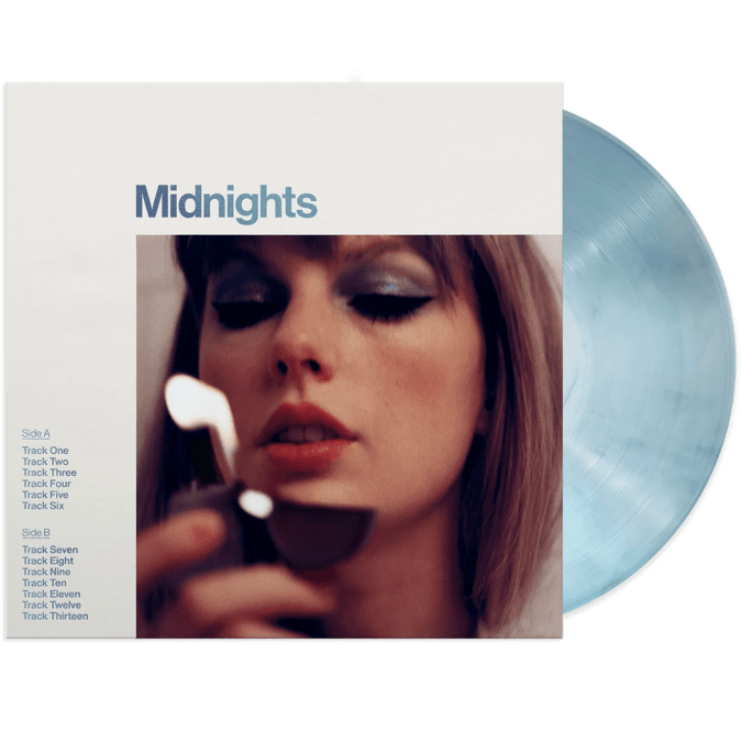 Taylor Swift - Midnights Moonstone Blue Edition Blue Vinyl