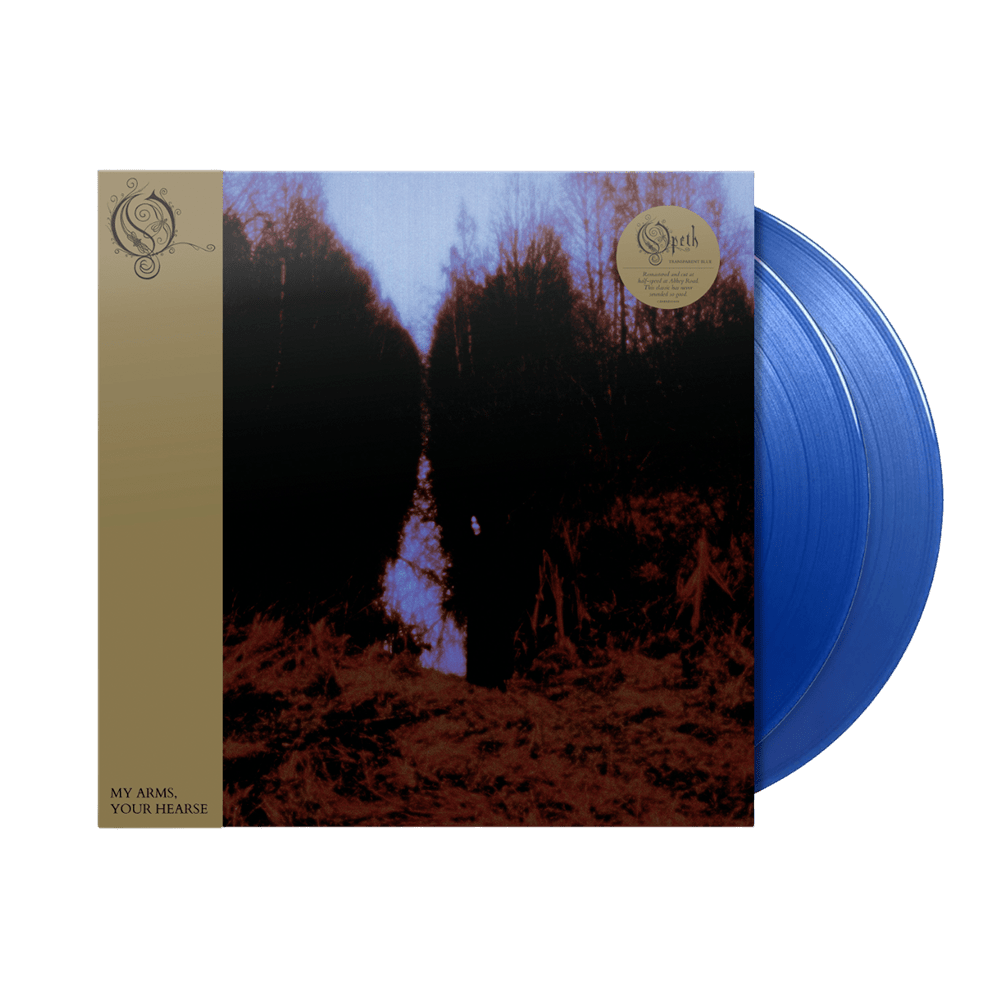 Opeth - My Arms Your Hearse Transparent Blue Double Vinyl