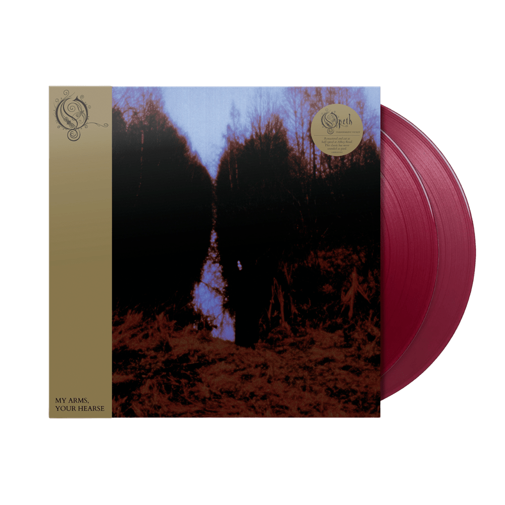 Opeth - My Arms Your Hearse Transparent Violet Double Vinyl