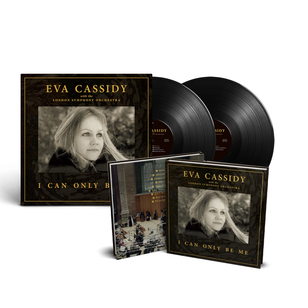 Eva Cassidy - I Can Only Be Me Deluxe CD Hardback Deluxe Double Vinyl