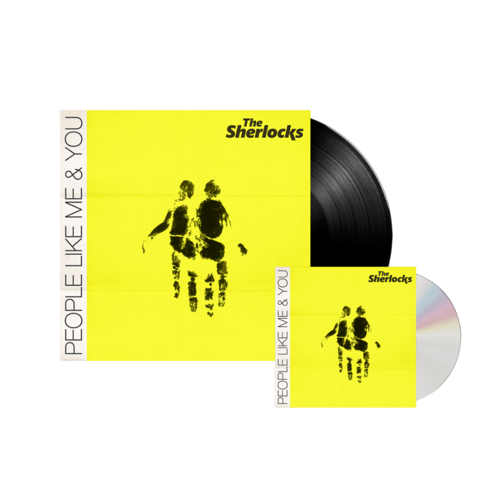 The Sherlocks - People Like Me & You Black Vinyl CD