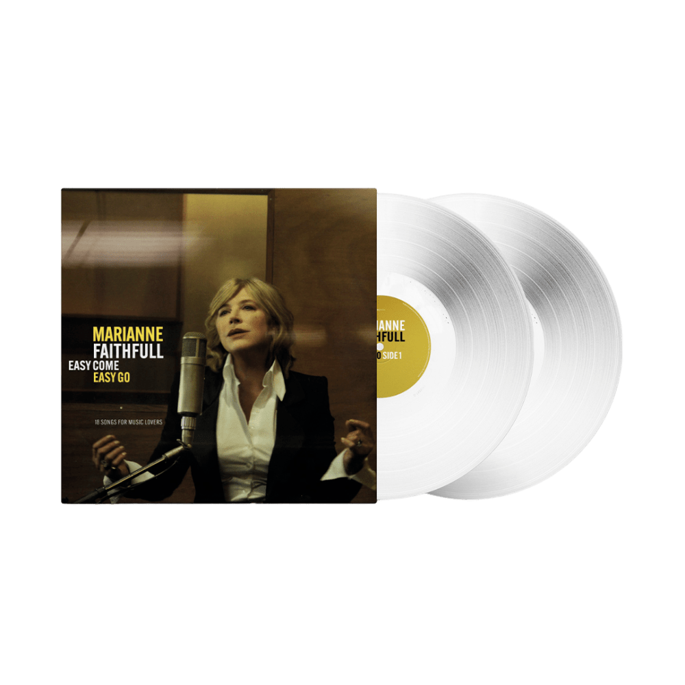 Marianne Faithfull - Easy Come, Easy Go White Double Heavyweight Vinyl