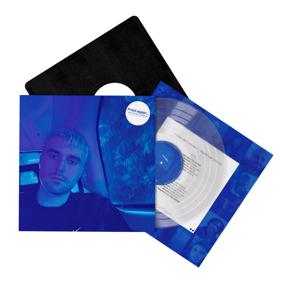 Fred Again - Actual Life 3 January 1 - September 9 2022 Clear Vinyl