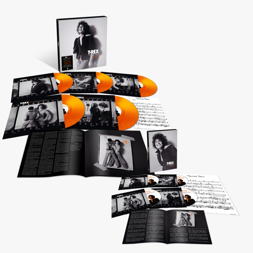 T. Rex - Whatever Happened To The Teenage Dream? 1973 4CD 5 x 140g orange vinyl