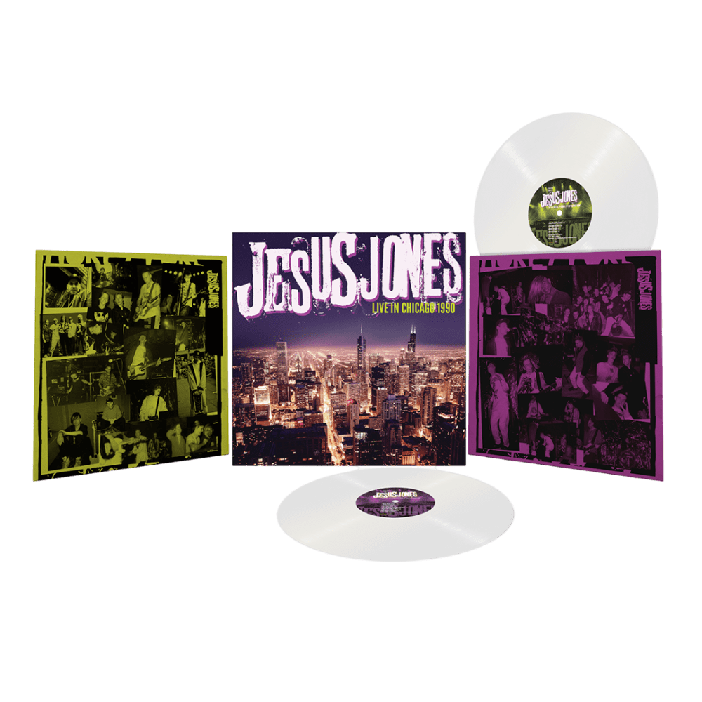 Jesus Jones - Live in Chicago 1990 RSD 2023 White Double Vinyl