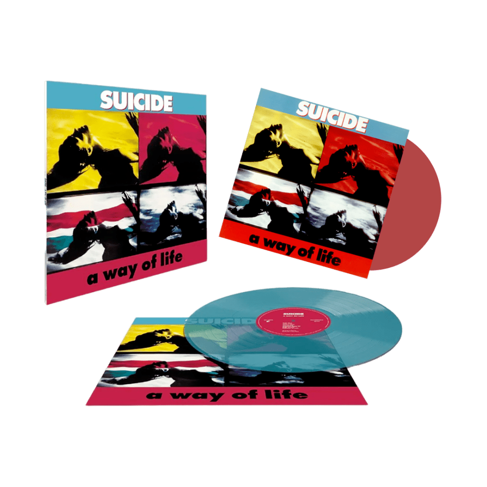 Suicide - A Way Of Life Transparent Blue Vinyl CD