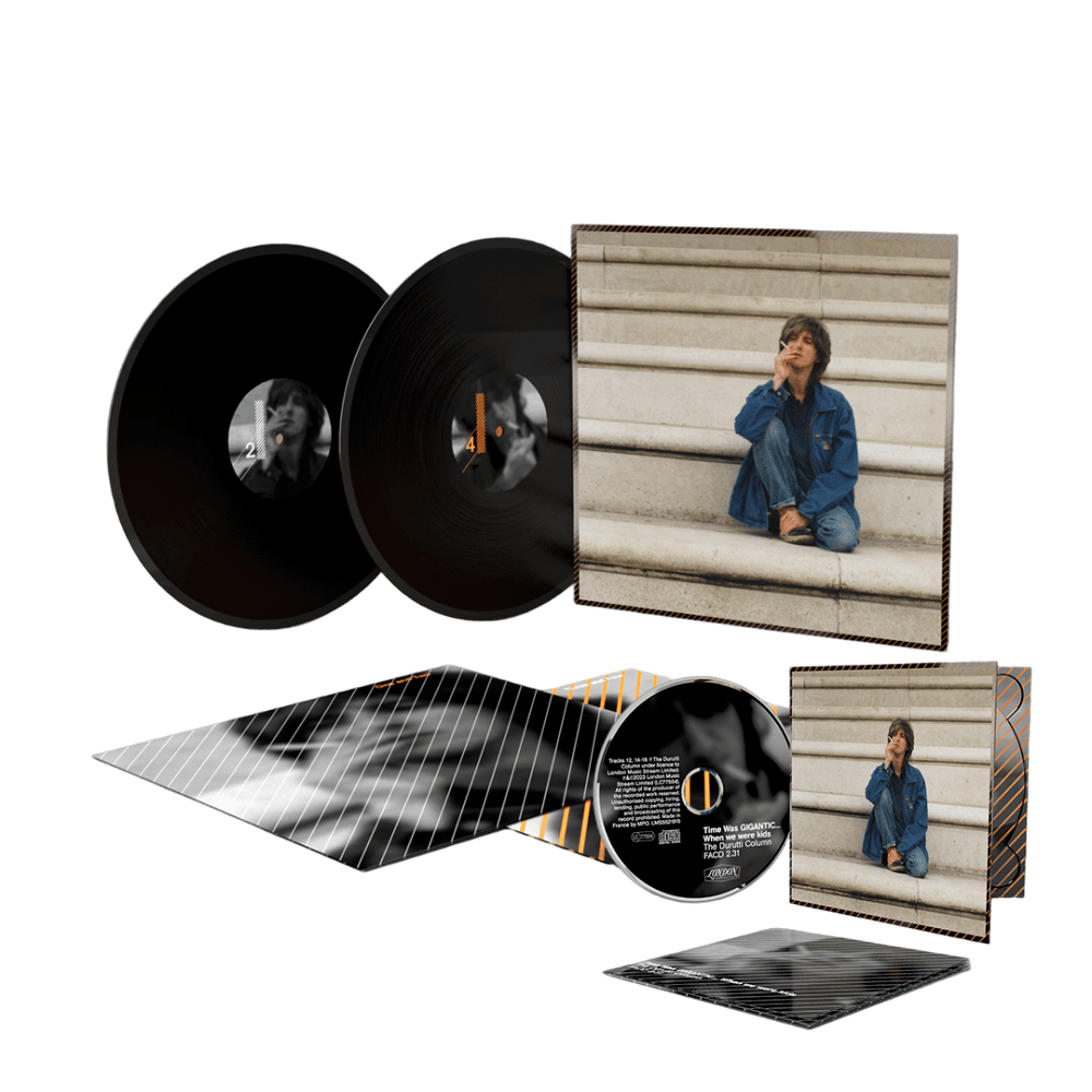 The Durutti Column - Time was GIGANTIC... When we were kids Vinyl CD Bundle
