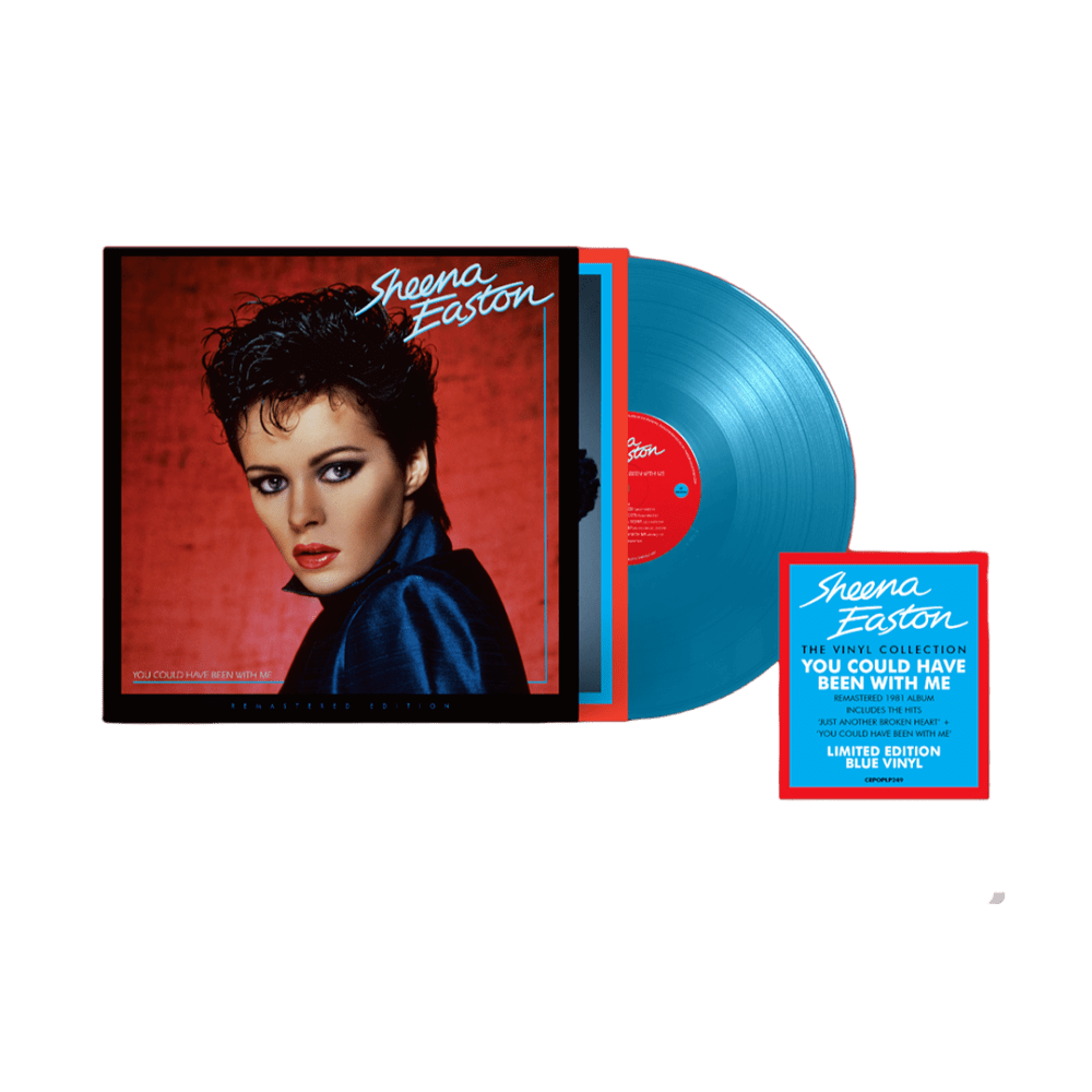 Sheena Easton - You Could Have Been With Me Blue Vinyl