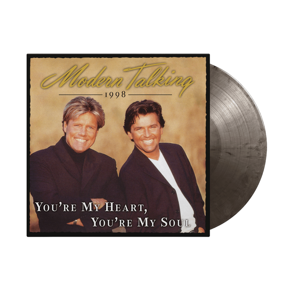 Modern Talking - You're My Heart, You're My Soul '98 Silver & Black Marbled Heavyweight Vinyl