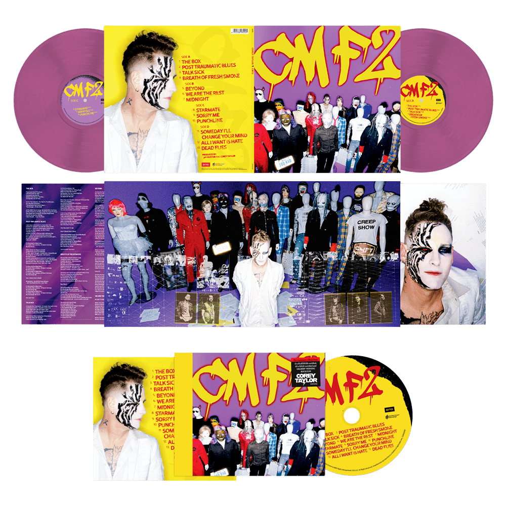 Corey Taylor - CMF2 CD Opaque Orchid Vinyl