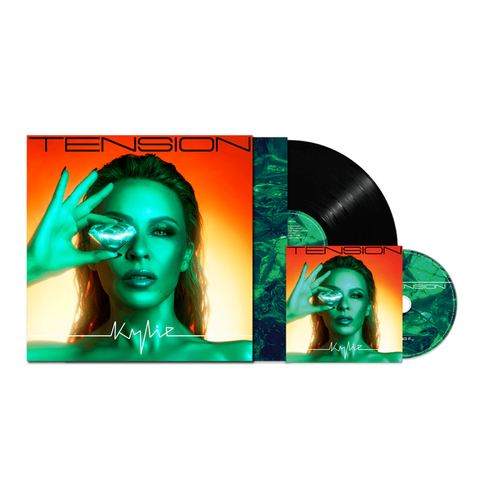 Kylie - Tension CD Black Vinyl