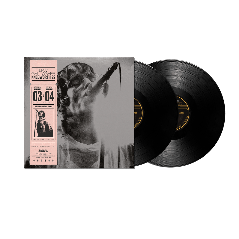 Liam Gallagher - Knebworth 22 Black Double Vinyl