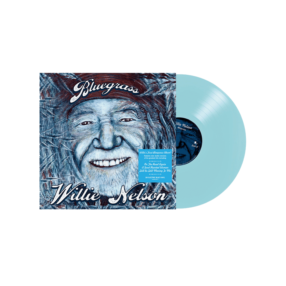 Willie Nelson - Bluegrass Electric Blue Vinyl