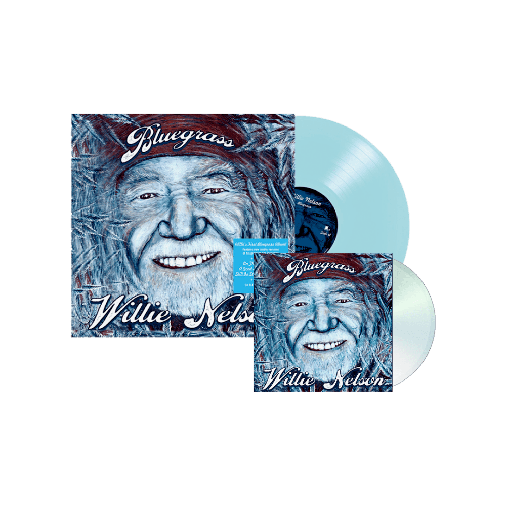 Willie Nelson - Bluegrass Electric Blue Vinyl CD