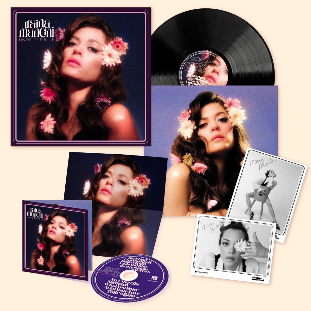 Iraina Mancini - Undo The Blue Vinyl CD