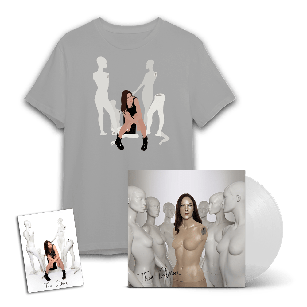 Thea Gilmore - Thea Gilmore Signed Limited Edition Clear Vinyl T-Shirt