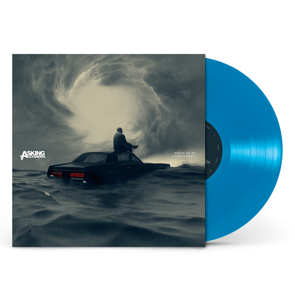 Asking Alexandria - Where Do We Go From Here? Solid Aquamarine Vinyl LP