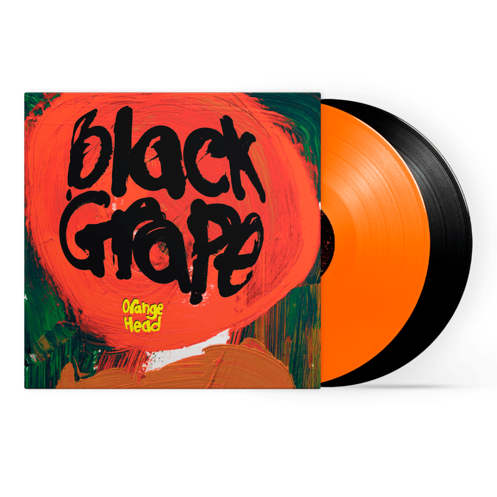 Black Grape - Orange Head Orange/Black Double Vinyl