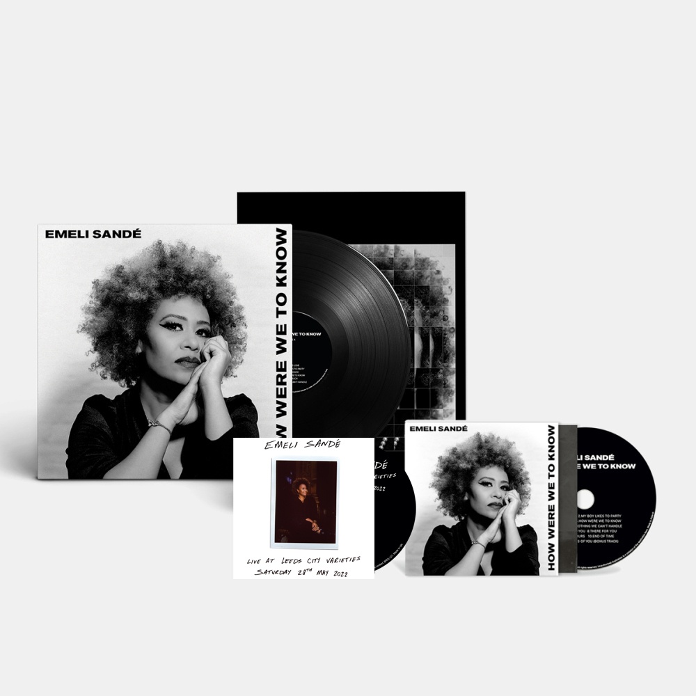 Emeli Sande - How Were We To Know CD Black Vinyl [Inc Signed Bonus 'Live At Leeds' CD]
