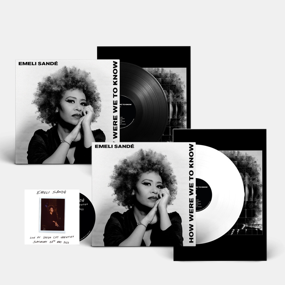 Emeli Sande - How Were We To Know White Vinyl Black Vinyl [Inc Signed Bonus 'Live At Leeds' CD]