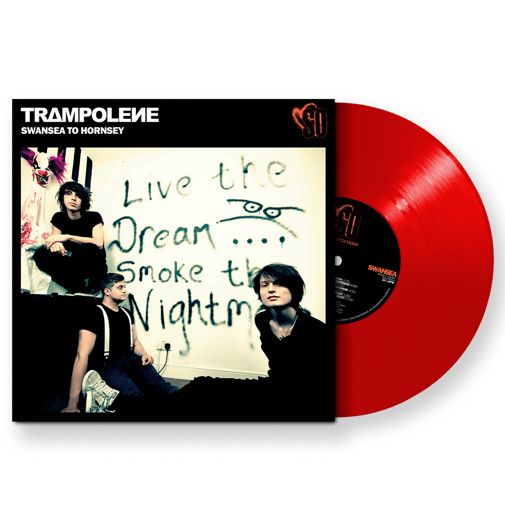 Trampolene - Swansea To Hornsey Dragon Red Vinyl
