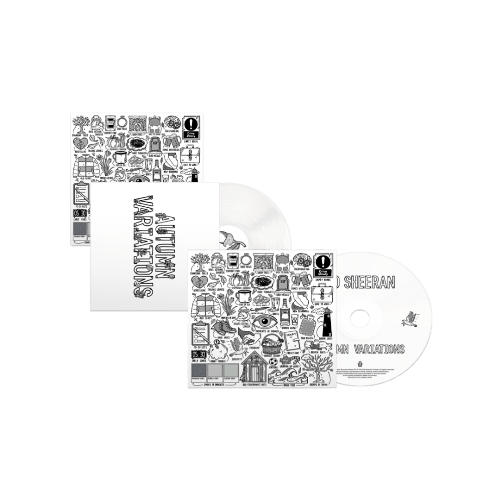 Ed Sheeran - Autumn Variations White Vinyl CD