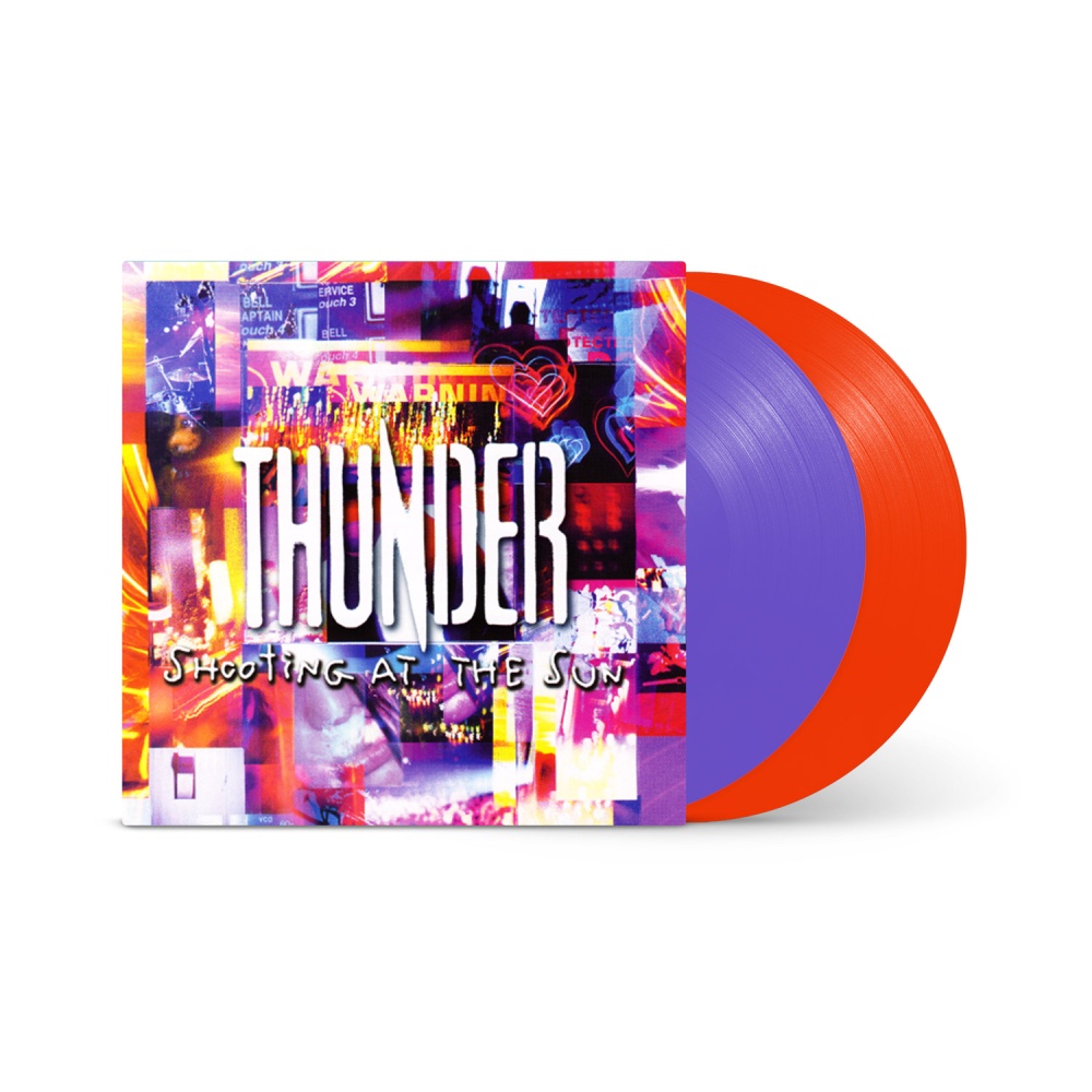 Thunder - Shooting At the Sun Orange and Purple Double Vinyl