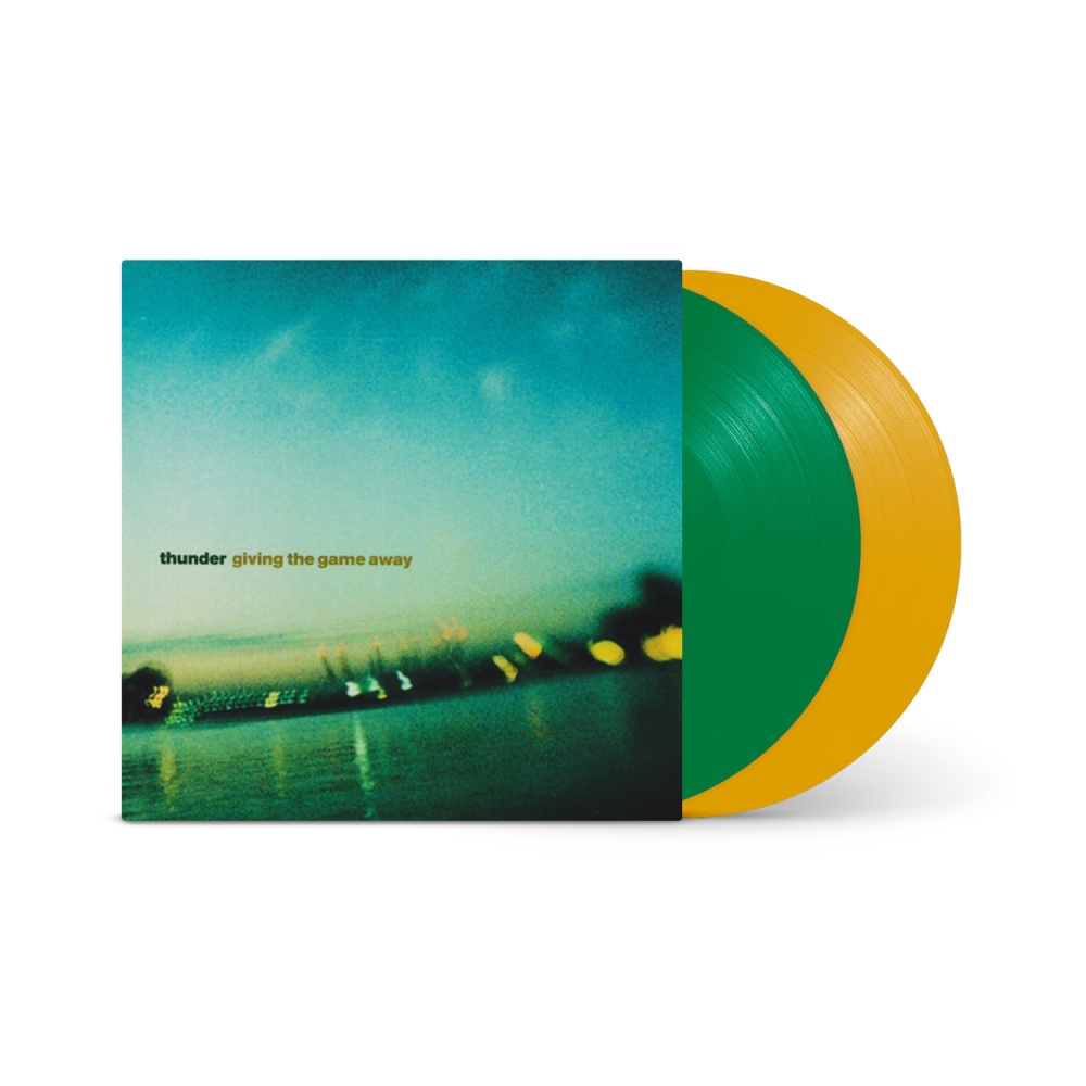 Thunder - Giving the Game Away Green and Mustard Double Vinyl