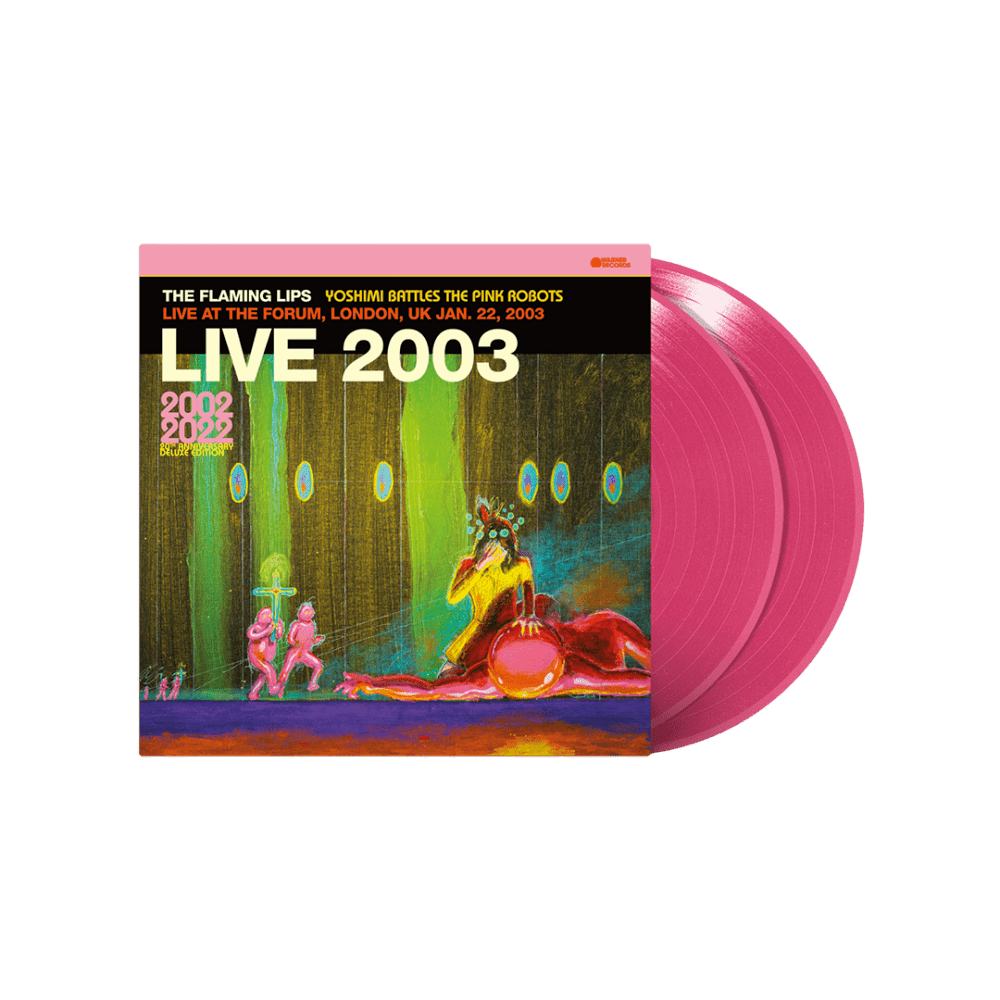 The Flaming Lips - Live at The Forum, London, UK, January 22, 2003 BBC Radio Broadcast Pink Double Vinyl