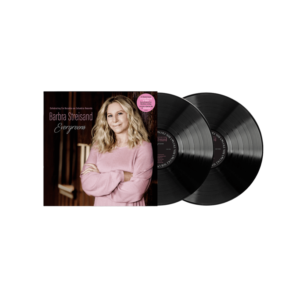 Barbra Streisand - Evergreens Celebrating Six Decades on Columbia Records Double Vinyl