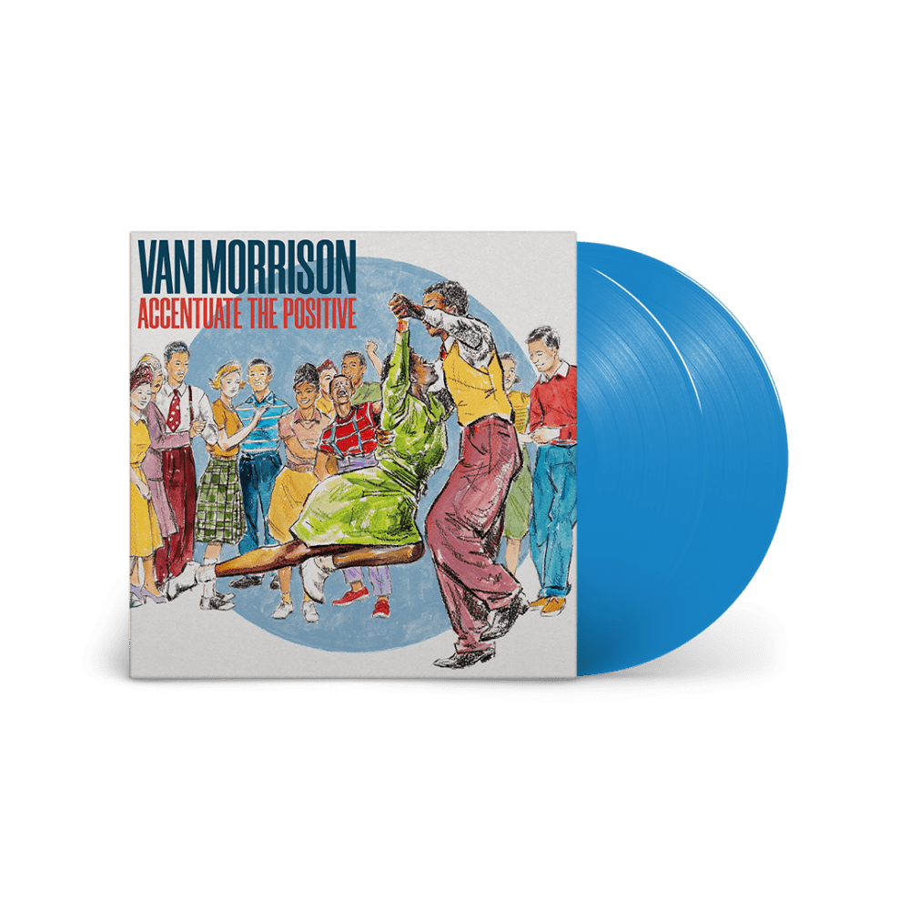 Van Morrison - Accentuate The Positive Blue Double Vinyl