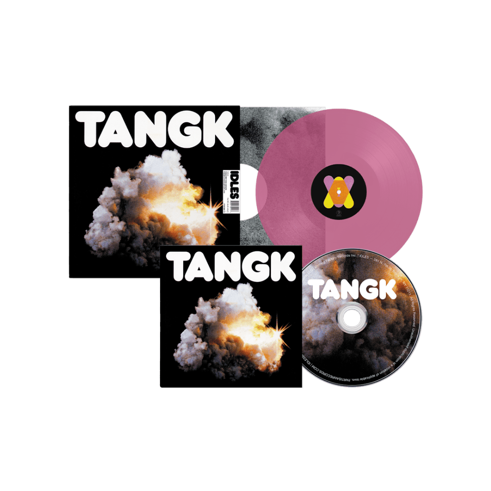IDLES - TANGK Pink Vinyl CD