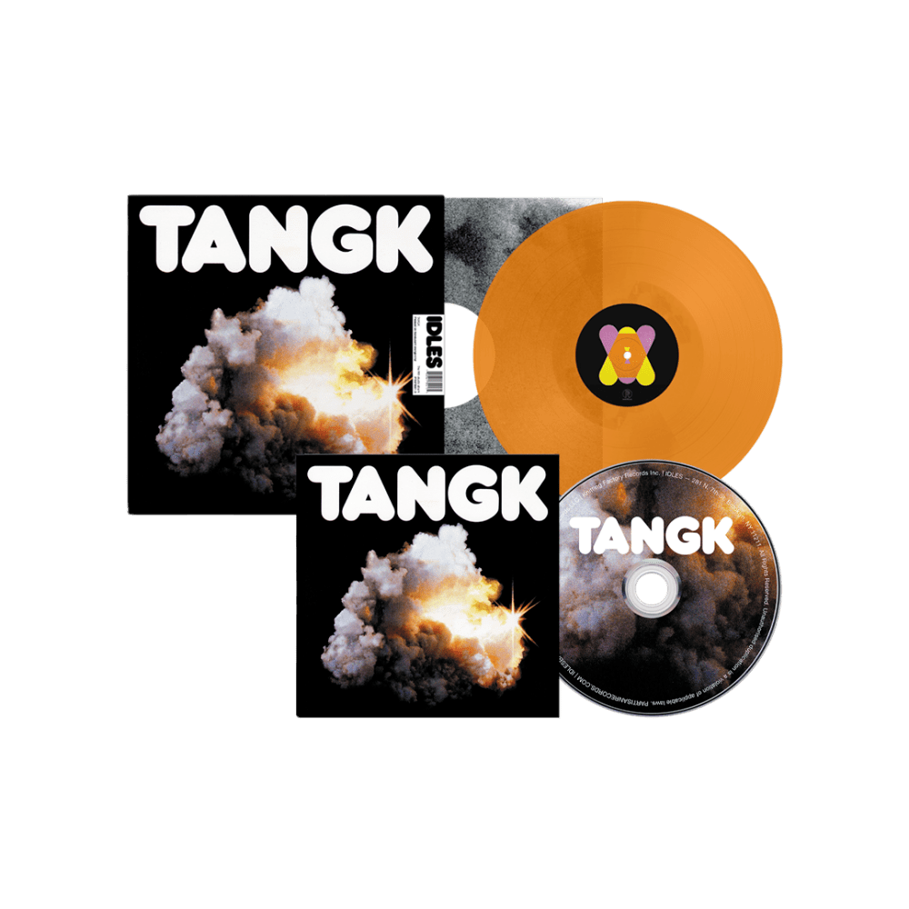 IDLES - TANGK Orange Vinyl CD