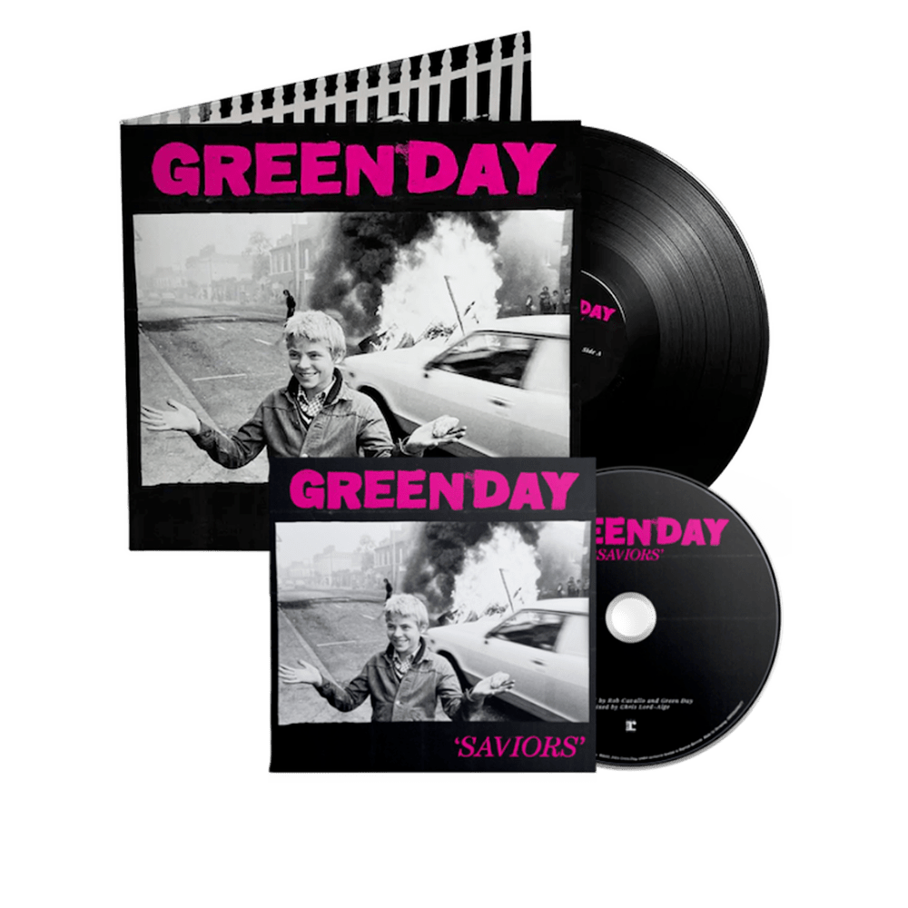 Green Day - Saviors Deluxe Vinyl CD