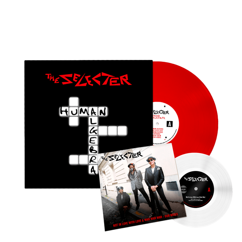 The Selecter - Not In Love With Love & War War War Dub Mixes Human Algebra Red Vinyl