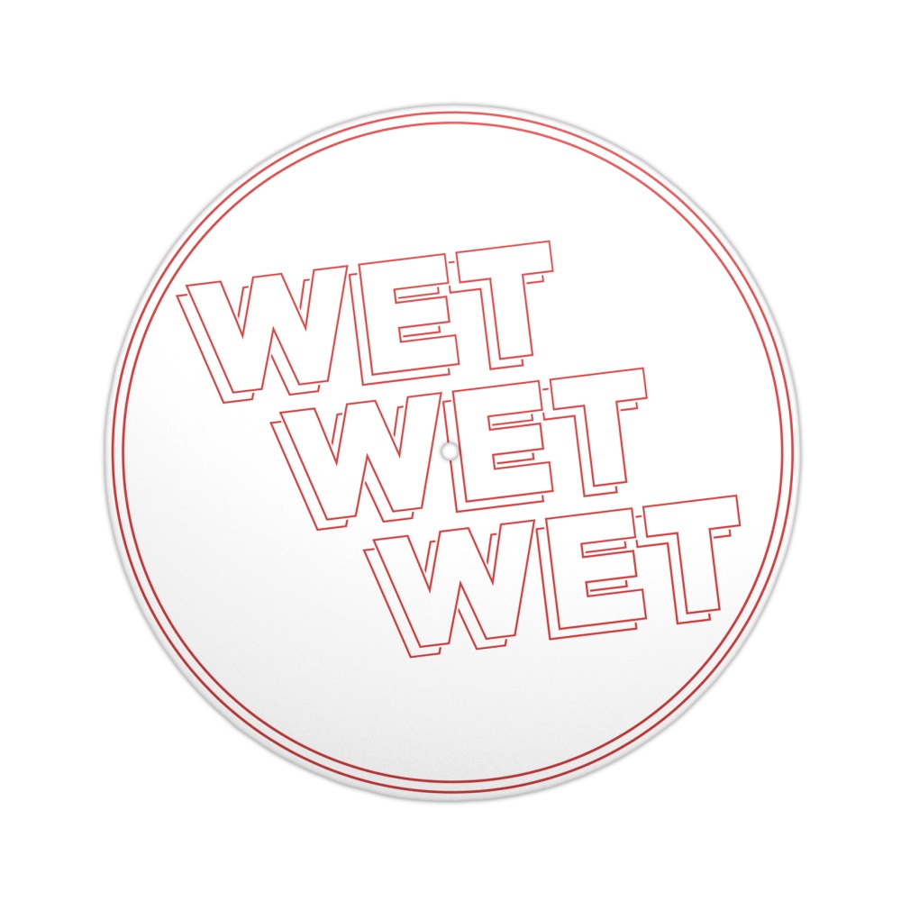 Wet Wet Wet - Live In Denmark Limited Edition Vinyl Slipmat