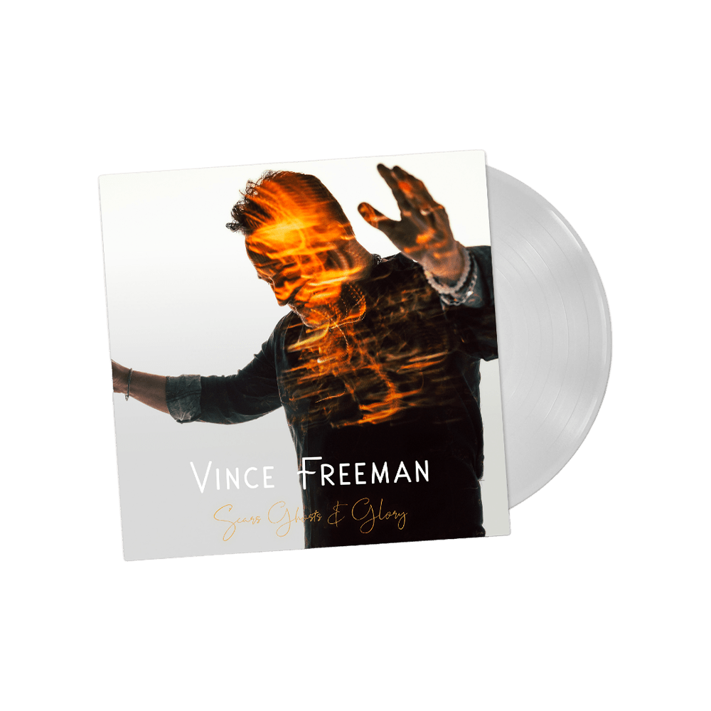 Vince Freeman - Scars, Ghosts & Glory Signed White Vinyl